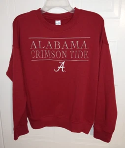 ALABAMA CRIMSON TIDE Damen Fleece Langarm Pullover Sweatshirt - Größe: L - Bild 1 von 2
