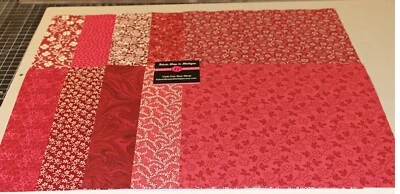 Layer Cake Burgundy Prints  10 x 10 " MDG 40 pack - - Image 1 of 2