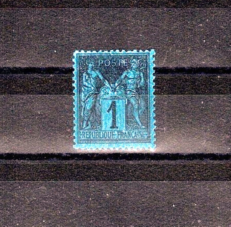 フランス エンペラーナポレオン ブルー使用済切手 【公式通販】