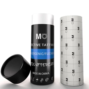 Tattoo Aftercare Bandag Second Skin Tattoo Cover 18Ft X 6In Derm Shield Tattoo B - Picture 1 of 12