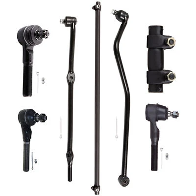 7x para 1997-2006 Jeep TJ Wrangler dianteiro interno externo amarrar haste extremidade barra oscilante kit de extremidade - Imagem 1 de 4