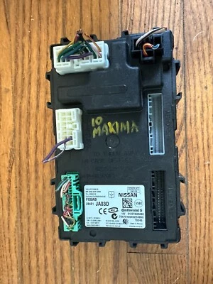 Nissan Máxima 2010 OEM BCU BCM carrocería módulo de computadora 284B1-JA03D Foto 1 de 4