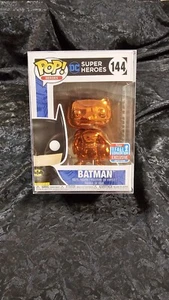 Funko Pop! Vinyl: DC Universe - Batman (Metallic) - Toy Tokyo New York 2018 New - Picture 1 of 20