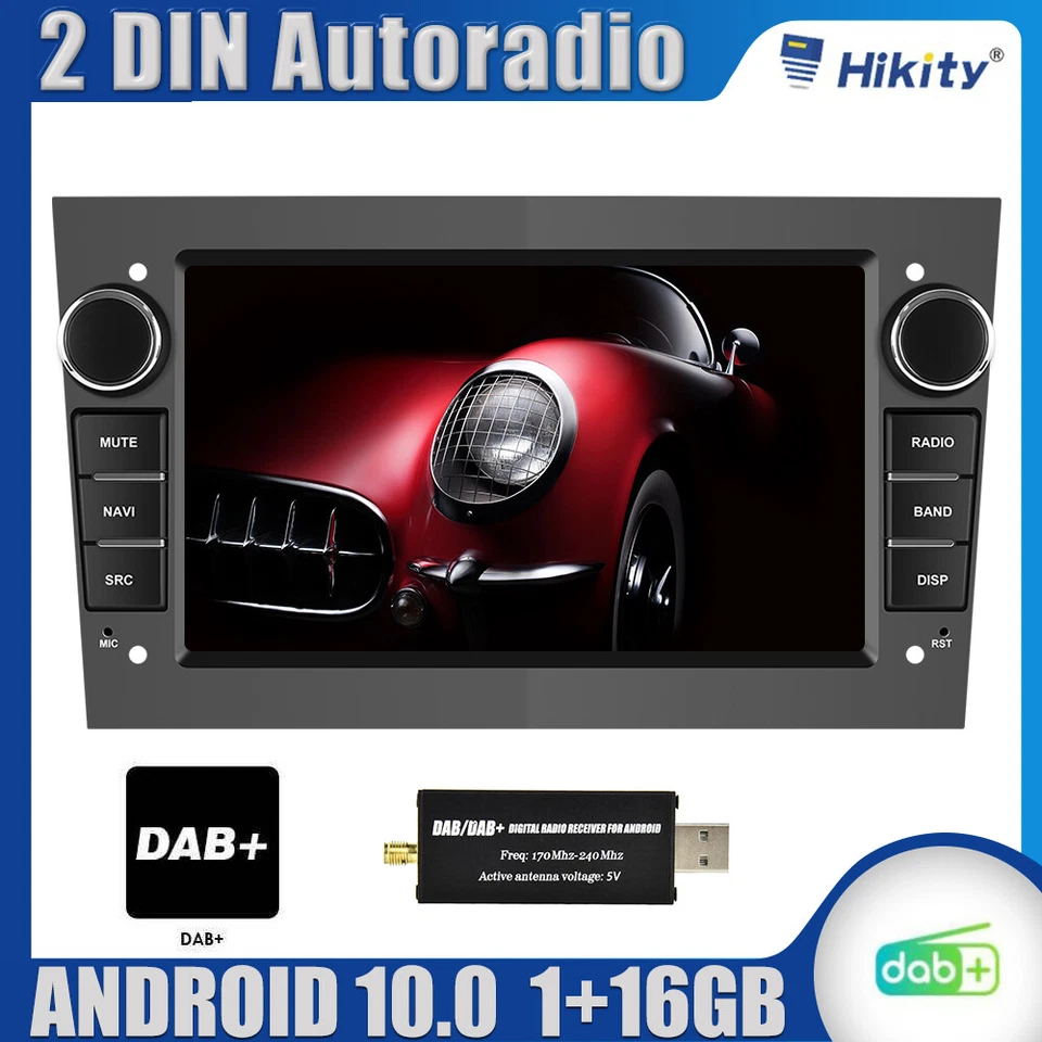 Für Opel Zafira B Corsa D Astra H Vivaro Vectra C 7" Autoradio GPS Navi RDS DAB+ - Bild 1 von 4