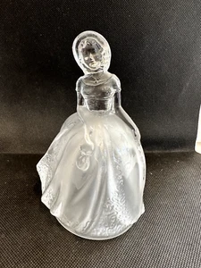 RCR Royal Crystal Rock - Crinoline Lady figurine Glass Lead Crystal - Italian - Picture 1 of 7