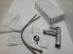 Signature Hardware Single Hole Bathroom Faucet - Polished Chrome - Picture 1 of 12