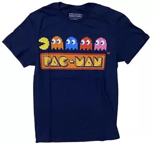 Pac-Man Men's Officially Licensed Retro Vintage Video Arcade Game Tee T-Shirt - Picture 1 of 1