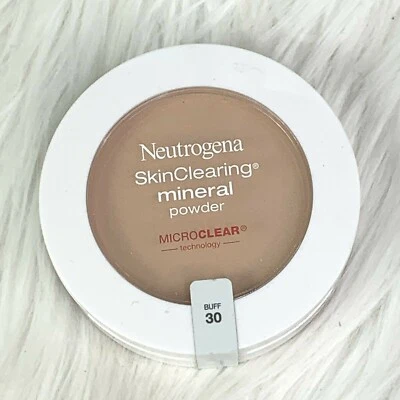 Neutrogena SkinClearing Mineral Powder MicroClear Technology Nude 40 or Buff 30 - Image 1 of 4