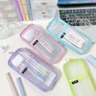 Candy Color Wiping Portable Pencil Case Pen Bag Storage Bag Stationery Bag