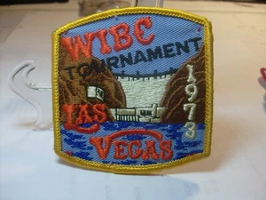 Patch da bowling torneo WIBC Las Vegas Nevada 1973 - Foto 1 di 2