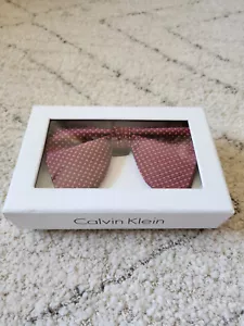 Calvin Klein Herren Fliege Verstellbar Vorgebunden Bow Tie Neu - Bild 1 von 4