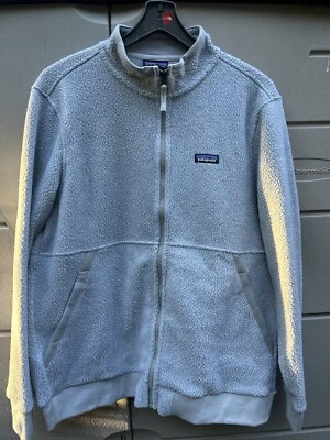Patagonia Men's Shearling Fleece Jacket Gray 26125FA22 Size XL - Image 1 of 4