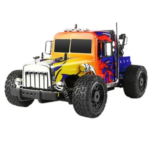 1:16 Hi Speed RC Big Wheel Drift Tow Truck 4X4 Proportional 2.4 Ghz NewFG6X - Picture 1 of 15