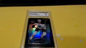 2020-21 UD Allure BLACK RAINBOW LEON DRAISAITLL GRADED SPA 10 GEM MINT - Picture 1 of 4