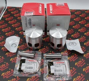 2 x Wiseco 795 series pistons Yamaha Banshee for long rod crank 115mm 65.50 NEW - Picture 1 of 6