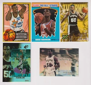 FÜNF KARTEN DAVID ROBINSON LOT - SAN ANTONIO SPURS - Bild 1 von 1