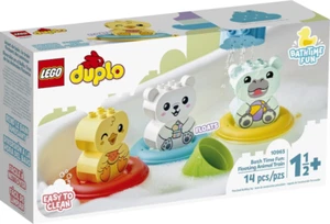 10965 BATH TIME FUN FLOATING ANIMAL TRAIN duck hippo bear LEGO duplo NEW tub set - Picture 1 of 1