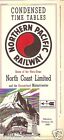 Railroad Timetable - Northern Pacific Railway - 30/10/66 - Condensed
