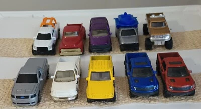Lot Of 10 Matchbox Ford Trucks. - Image 1 of 4
