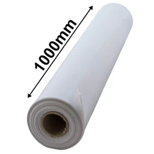 centrefold Plastic Roll poly roll White - 100µm - 1m opening to 2mx84 meter - Picture 1 of 1