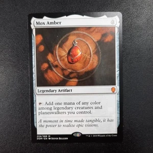 Magic the Gathering Mox Amber Dominaria Legendary Artifact English LP - Picture 1 of 15