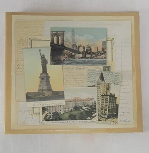 Vintage The Paper Studio Sammelalbum Album Foto New York Wahrzeichen 2004  - Bild 1 von 18