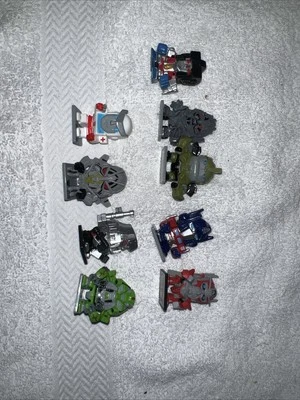Lot Of 9 Hasbro Transformers 30th Anniversary Blind Bag 1.25 inches mini figure - Image 1 of 2