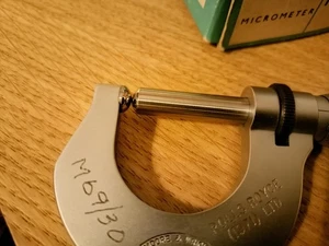 Moore & Wright 961MU 0-25mm Tube Micrometer Rolls Royce - Picture 1 of 4