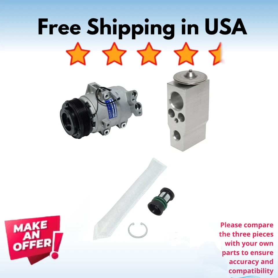 Kit Compressor A/C Fit Mazda 6 2003-2008 - Imagem 1 de 1