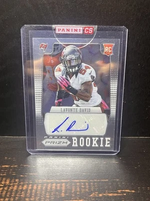 2012 Prizm Lavonte David Rookie Auto /399 PANINI CS SEALED NEVER OPENED - Image 1 of 3