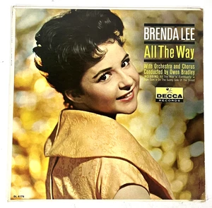 BRENDA LEE ~ All The Way ~ Orig. LP/Vinyl Decca Records EX~13 - Foto 1 di 5