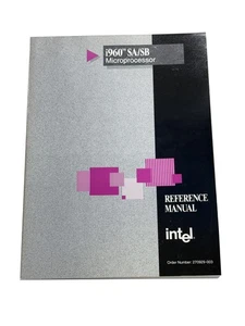Vintage Computer Manual Intel i960 SA/SB Microprocessor Reference Manual 1991 - Picture 1 of 5