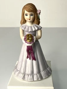 Growing Up Birthday Girls Age 8 Years Figurine Porcelain-Enesco Collectibles - Picture 1 of 7