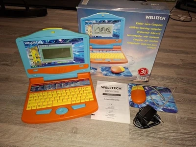Welltech Lerncomputer für Kinder mit Viel Zubehör mit Netzteil und OVP - Bild 1 von 4