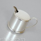 alter HKE Metall Milch Giesser für Dosenmilch versilbert Hammerschlag 30er Jahre