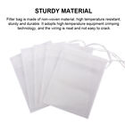 200pcs/2packs Cooking Tea Filter Bag Disposable Infuser With Drawstring Stewing