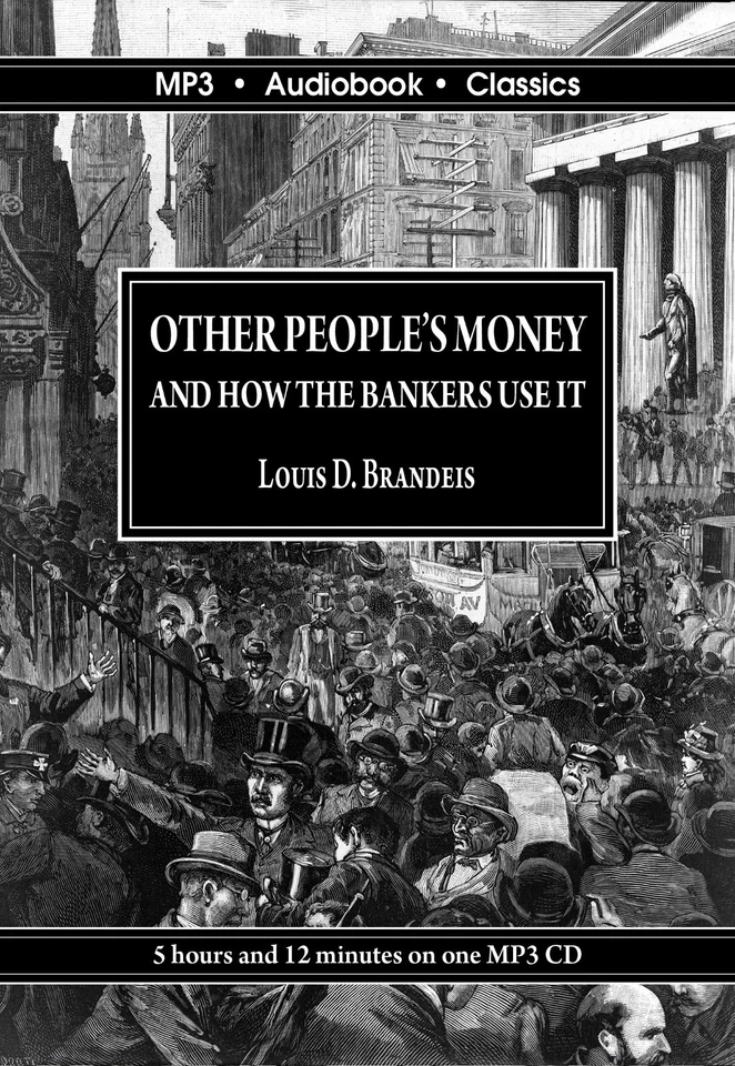 Other Peoples' Money & How The Bankers Use It - MP3 CD Audiobook in DVD case - Image 1 of 4