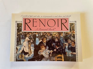 RENOIR A Postcard Book Running Press 1989 ~A Book of 30 Postcards to Mail - Picture 1 of 11