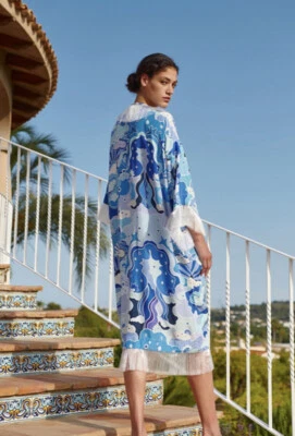 Celia B ZANIAH Kimono S/M - Image 1 of 2