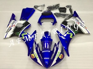 Blue Movistar ABS Injection Mold Bodywork Fairing Kit For YZF R6 03-04/R6S 06-09 - Picture 1 of 3