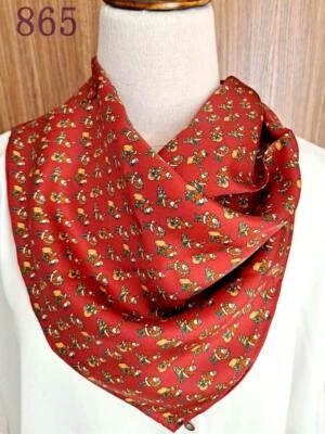 Venta Nuevo Para Mujer 100% Seda Morera 16momme Satén Cuadrado Bufandas Regalo 65cm Foto 1 de 4