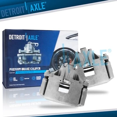 Par de pinzas de freno delanteras con montaje de soporte para Cadillac Seville 1998-2002 Foto 1 de 4