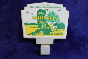 Metal Keep California Green and Golden Grille badge Bumper Topper Accessory - Picture 1 of 7