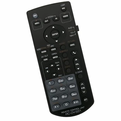 New RC-DV331 KNA-RCDV331 Replace Remote for Kenwood DNX7710BT DNX571EX DNX691HD - Image 1 of 2