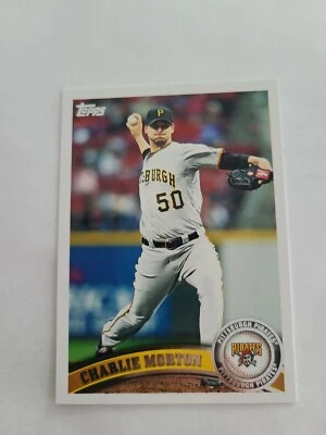 2011 Topps Baseball Card Charlie Morton US235 - Image 1 of 2
