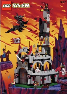 VINTAGE LEGO SYSTEM 6097 FRIGHT KNIGHT LORDS CASTLE RARE RELEASED  IN 1997 NEW - Image 1 of 4
