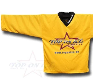 Trainingstrikot TOP-ON-ICE Gelb Eishockey Jersey - Bild 1 von 1