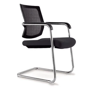 QUEEN Interlocutory Office Chair with Armrests - Professional Black - Light W... - Picture 1 of 1