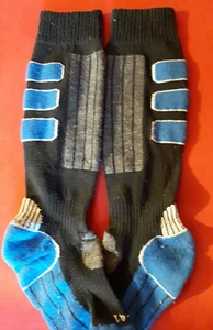 ❄️⛄❄️Damen Skisocken Größe 39 Bis 41 Schwarz Blau ❄️⛄❄️ - Bild 1 von 3
