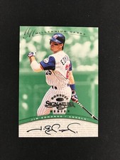 1997 Donruss Signature Series Jim Edmonds Autograph Millennium Marks 487/1000